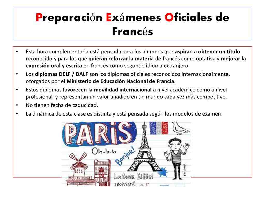 ¿Cómo es el examen B2 de francés?
