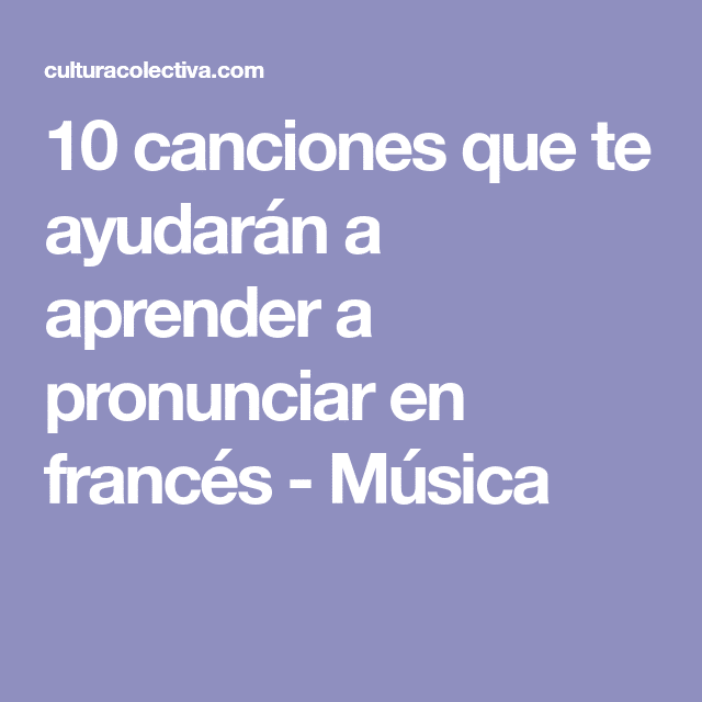 descubre las mejores canciones para aprender francés de manera divertida y efectiva. mejora tu vocabulario y pronunciación mientras disfrutas de la música. ¡empieza tu viaje en el aprendizaje del francés hoy mismo!