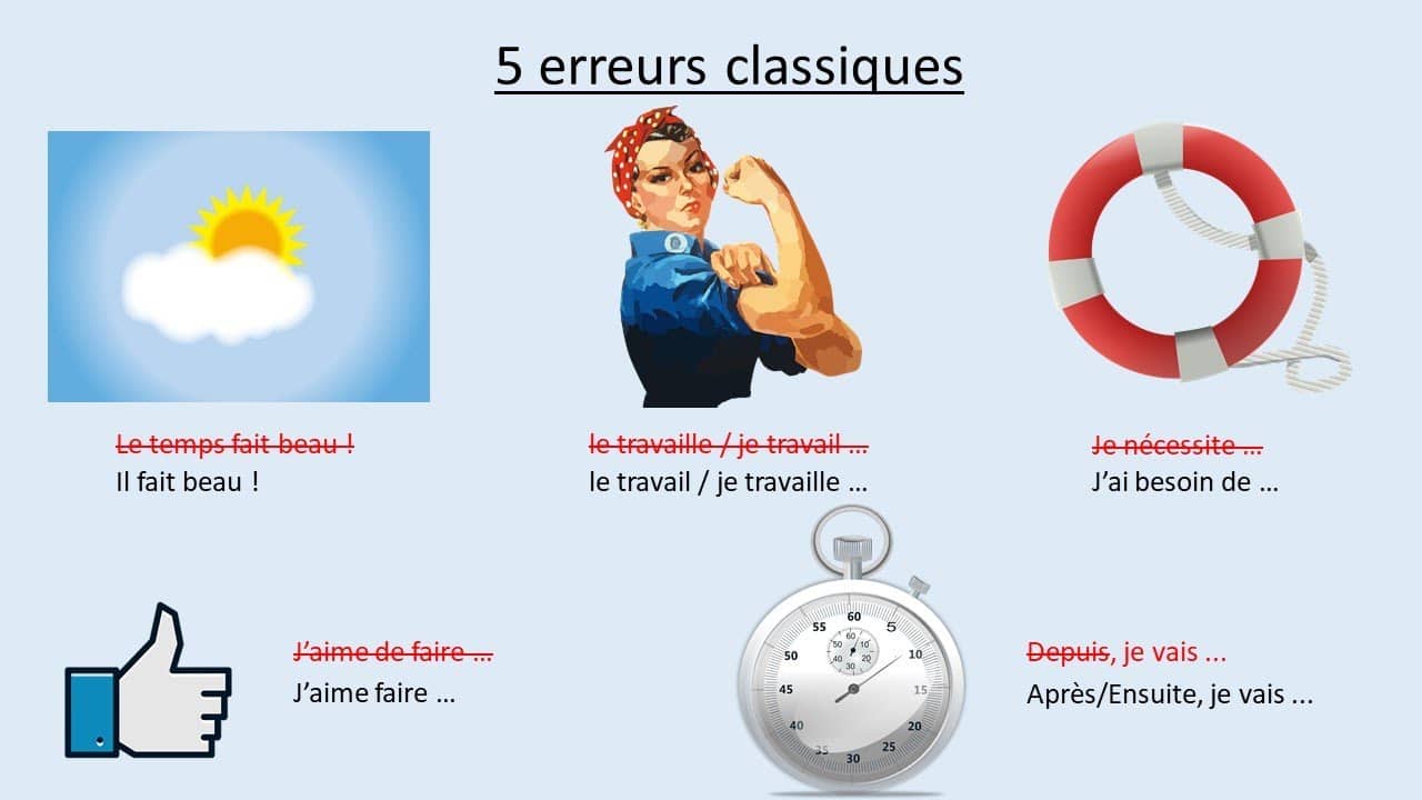 descubre los errores comunes que se cometen al aprender francés y cómo evitarlos. mejora tu dominio del idioma con consejos prácticos y ejemplos útiles para perfeccionar tu francés.