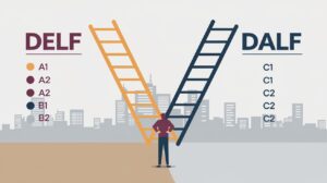 La diferencia entre los niveles DELF y DALF y cómo elegir el adecuado