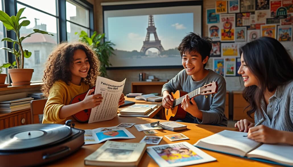 descubre cómo la música y el cine pueden ser herramientas efectivas para facilitar el aprendizaje de idiomas. explora sus beneficios en la adquisición de vocabulario, pronunciación y comprensión cultural, y transforma tu experiencia lingüística de manera divertida e inspiradora.