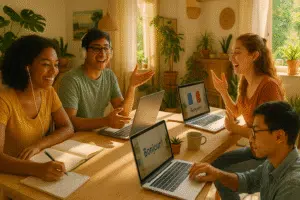 descubre nuestras clases de francés de verano online y mejora tu fluidez con asistencia personalizada. aprende desde la comodidad de tu hogar mientras te sumerges en el idioma. ¡inscríbete ahora y alcanza tus objetivos lingüísticos!