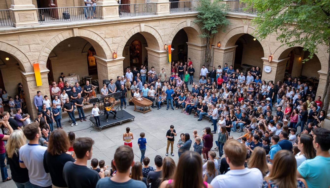 descubre los próximos eventos en el patio de la diputación. infórmate sobre actividades culturales, conciertos y exposiciones que no te puedes perder. ¡ven y disfruta de la oferta gastronómica y artística que hemos preparado para ti!
