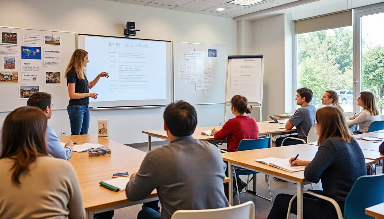 descubre las mejores opciones para aprender francés en murcia. encuentra aulas, cursos y recursos que te ayudarán a dominar el idioma en un ambiente dinámico y amigable. ¡empieza tu aventura lingüística hoy mismo!
