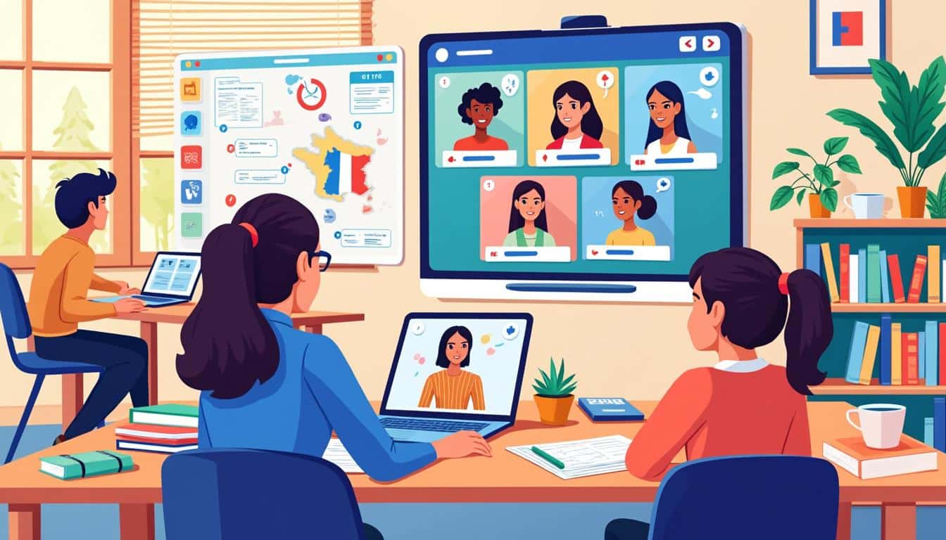 descubre las mejores opciones para aprender francés en línea de forma gratuita. te mostramos dónde encontrar clases, recursos y plataformas que te ayudarán a mejorar tus habilidades en el idioma desde la comodidad de tu hogar.