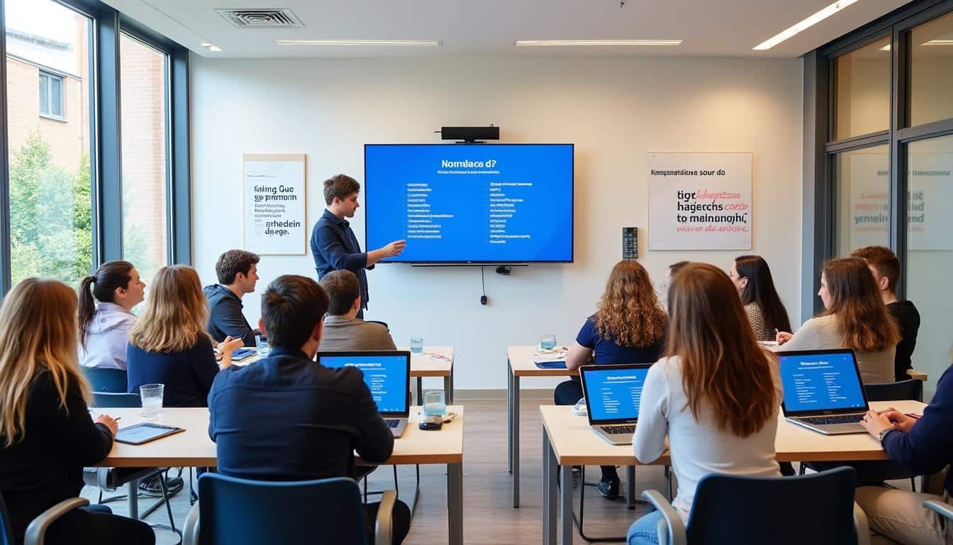 descubre las mejores academias de francés en barcelona y mejora tus habilidades lingüísticas. te ofrecemos una guía completa con información sobre cursos, profesores y ubicaciones. ¡empieza a hablar francés con confianza en la ciudad condal!