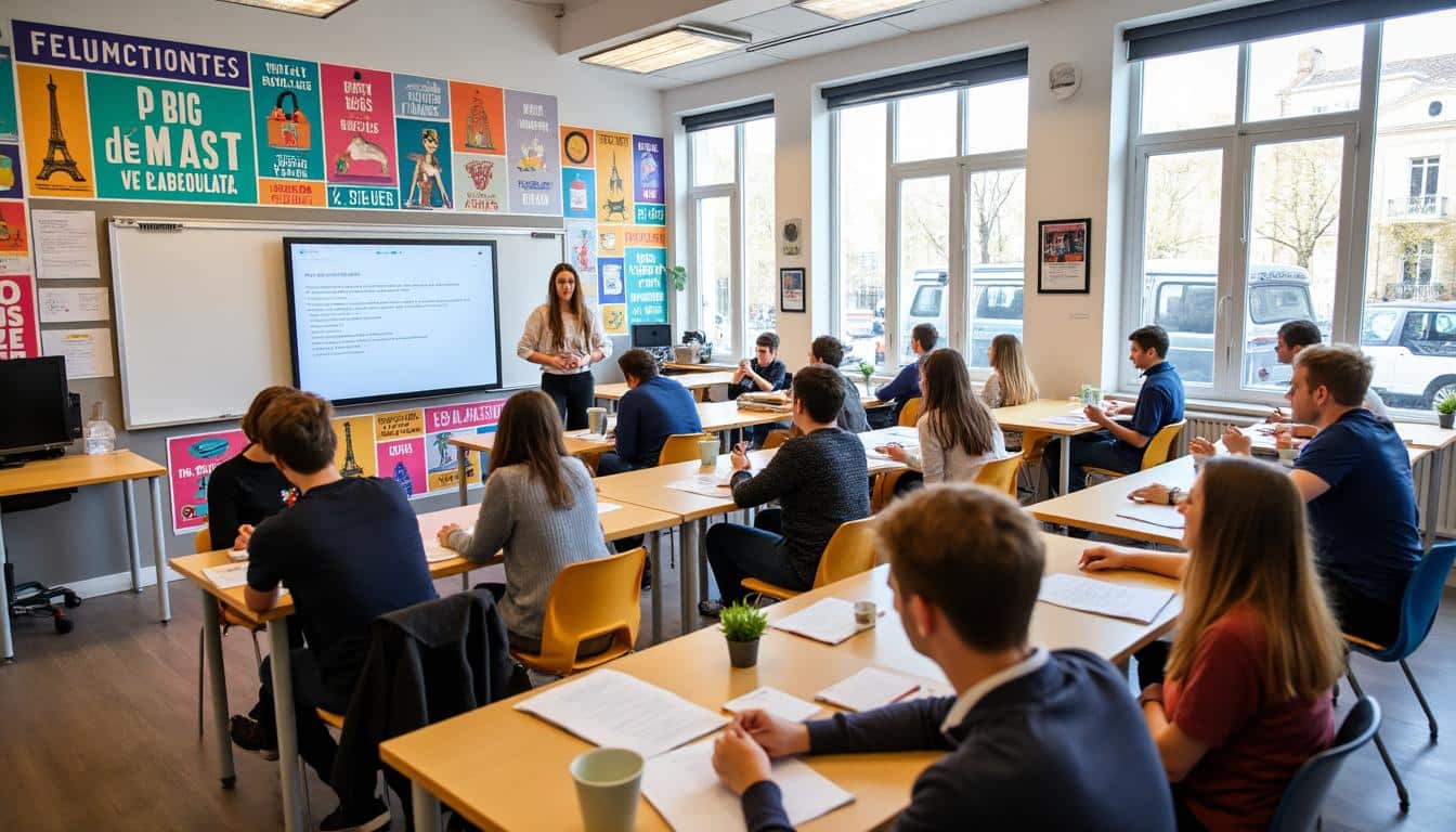 descubre las mejores clases de francés en parís, diseñadas para todos los niveles. aprende con profesores nativos en un ambiente inmersivo y mejora tus habilidades lingüísticas mientras exploras la cultura francesa. ¡inscríbete ahora y transforma tu experiencia de aprendizaje!