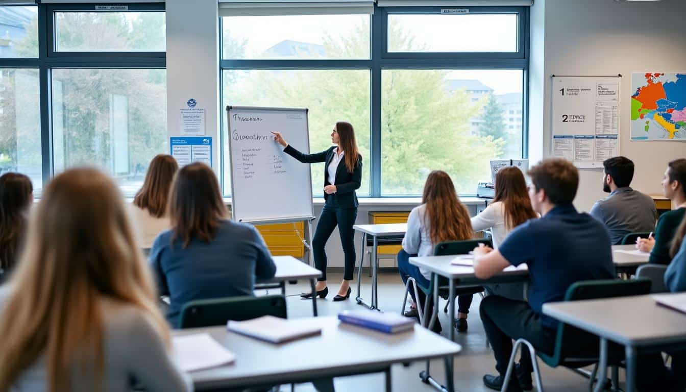 descubre las mejores clases de francés en valencia y mejora tus habilidades lingüísticas. encuentra cursos adaptados a todos los niveles, profesores cualificados y un ambiente de aprendizaje dinámico. ¡inscríbete hoy y empieza a hablar francés con confianza!