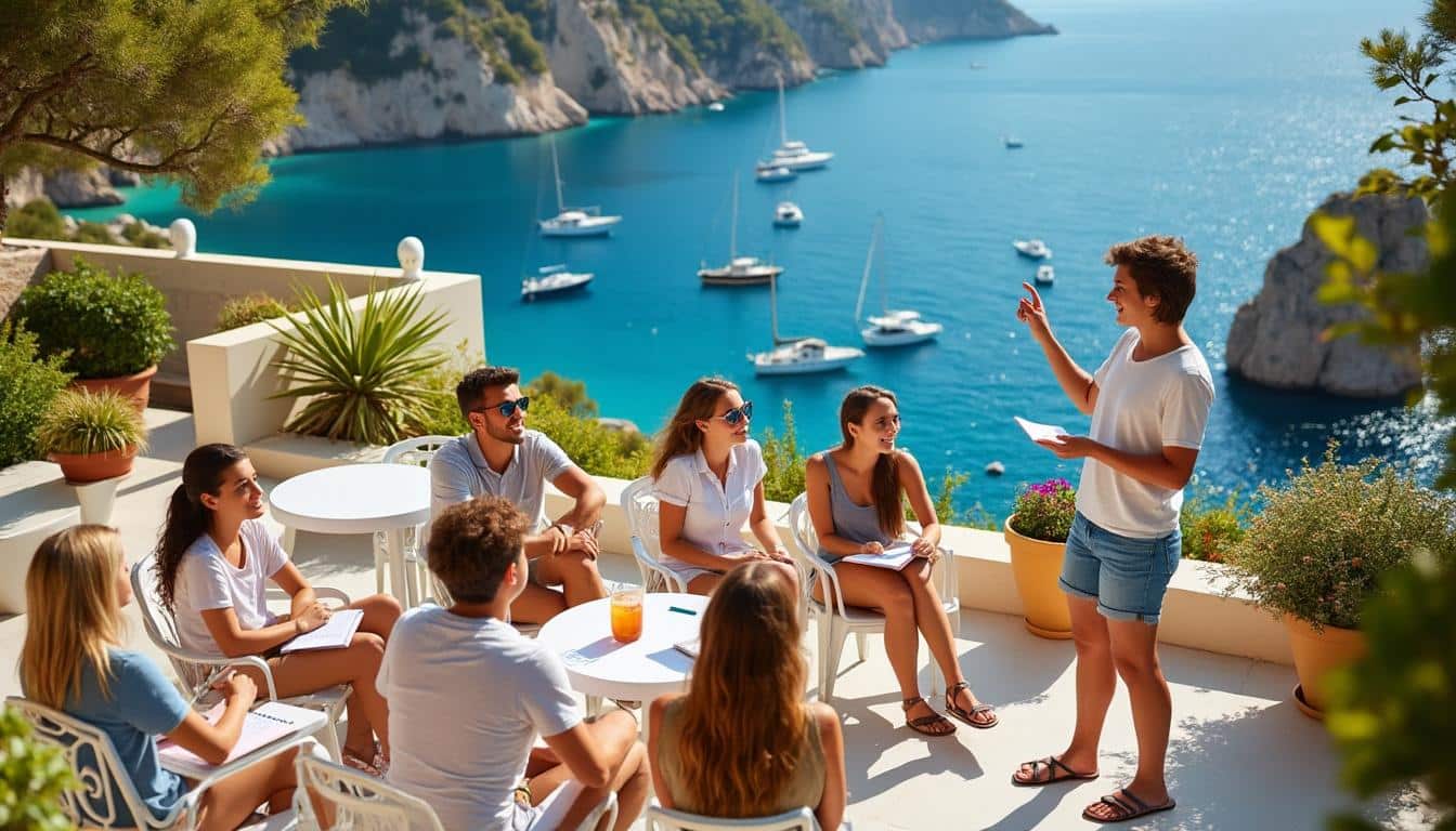 descubre nuestros cursos de francés para el verano, diseñados para todas las edades y niveles. aprende el idioma de manera divertida y efectiva mientras disfrutas de la temporada estival. ¡inscríbete ahora y mejora tus habilidades lingüísticas!