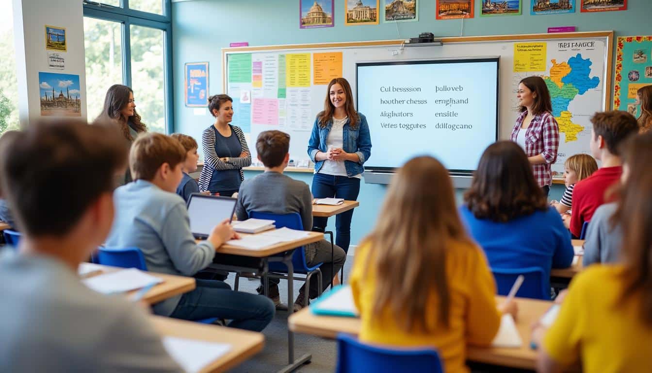 descubre por qué la academia de francés en pamplona es tu mejor opción para aprender el idioma de manera efectiva. ofrecemos métodos de enseñanza innovadores, profesores nativos y un ambiente de aprendizaje motivador que te ayudará a dominar el francés rápidamente.