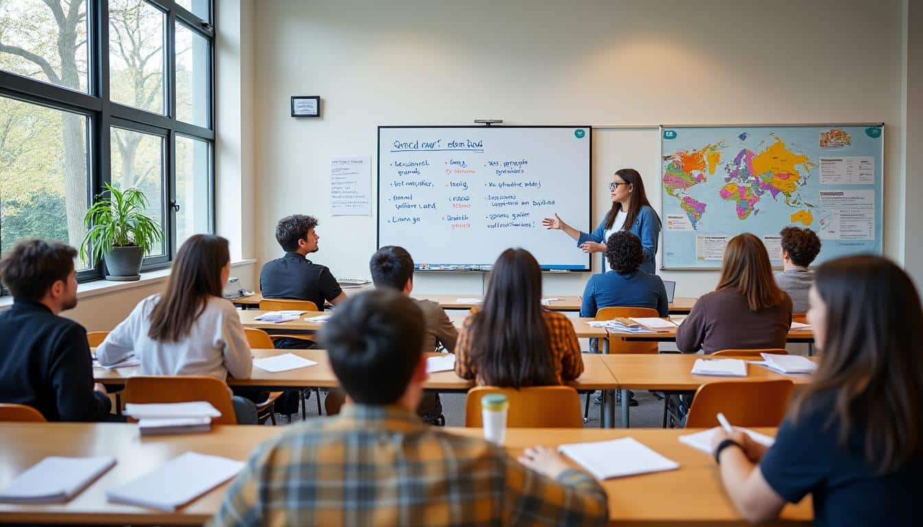descubre los cursos de francés y las oportunidades de aprendizaje que ofrece la academia francesa en murcia. mejora tus habilidades lingüísticas y sumérgete en la cultura francesa con nuestros expertos.