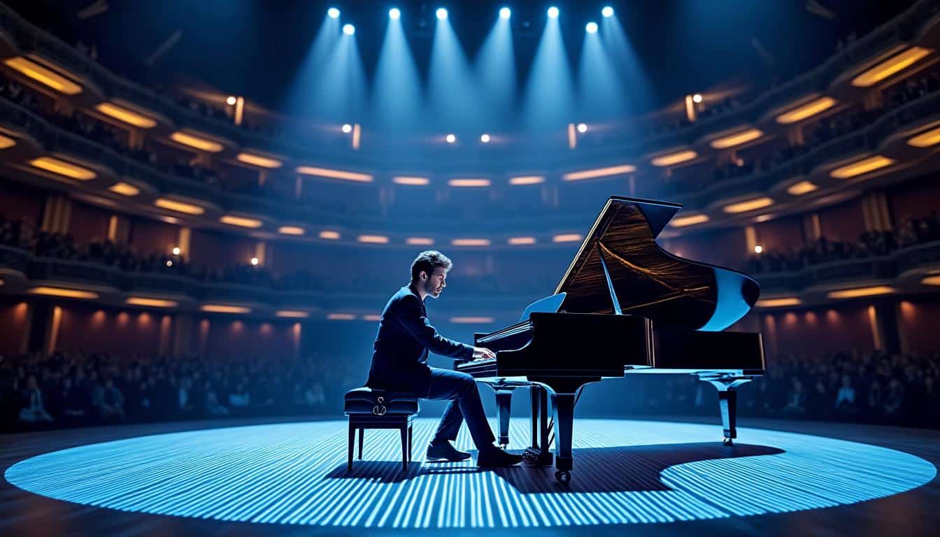 descubre la magia de sofiane pamart, el talentoso pianista francés que ha conquistado madrid con su música cautivadora y su estilo único. un viaje sonoro que no te puedes perder.