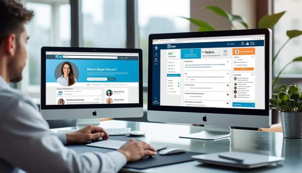 descubre las diferencias clave entre linkedin y viadeo, dos plataformas de redes profesionales. encuentra la mejor opción para potenciar tu carrera y establecer conexiones valiosas en el mundo laboral.