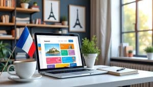 descubre una plataforma innovadora diseñada para aprender francés de manera efectiva y práctica. mejora tus habilidades lingüísticas con recursos interactivos y clases personalizadas, adaptadas a tu nivel y progreso. ¡únete a nosotros y habla francés con confianza!