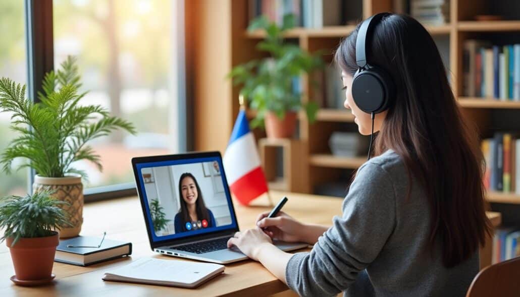 descubre cómo aprender francés desde la comodidad de tu hogar a través de clases virtuales efectivas y personalizadas. mejora tu fluidez, comprensión y habilidades lingüísticas con recursos interactivos y profesores calificados.