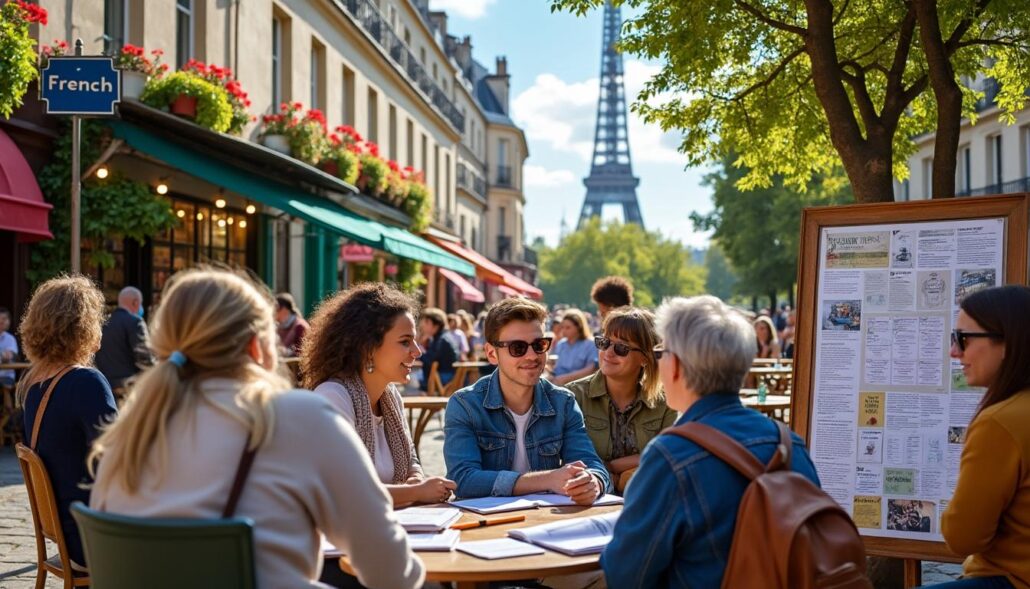 descubre las mejores opciones para aprender francés de forma gratuita en parís. te presentamos clases, recursos y lugares donde mejorar tu francés sin gastar un euro. ¡empieza tu aventura lingüística en la ciudad del amor!