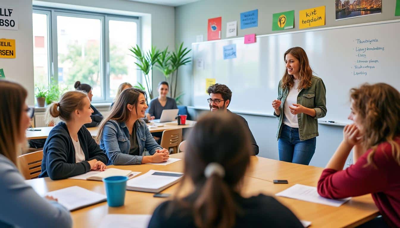 descubre la mejor academia de francés en madrid. ofrecemos cursos personalizados, profesores nativos y un ambiente dinámico para aprender y perfeccionar tu francés. inscríbete hoy y da el primer paso hacia la fluidez.