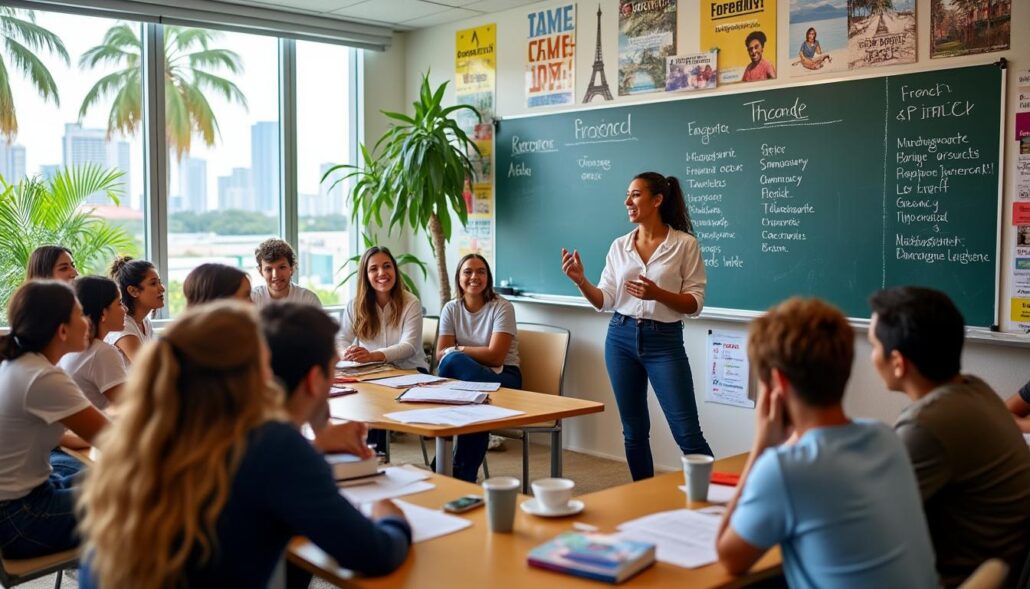 descubre las mejores clases de francés en miami con nuestros cursos adaptados a todos los niveles. aprende de manera efectiva y divertida con profesores nativos en un ambiente amigable.
