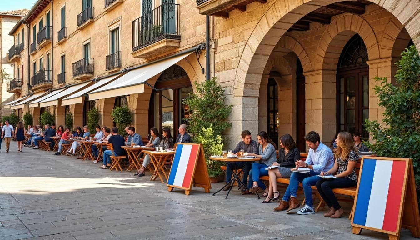 descubre las mejores clases de francés en tarragona y mejora tus habilidades lingüísticas con expertos. encuentra cursos adaptados a todos los niveles y disfruta de una enseñanza dinámica y efectiva.