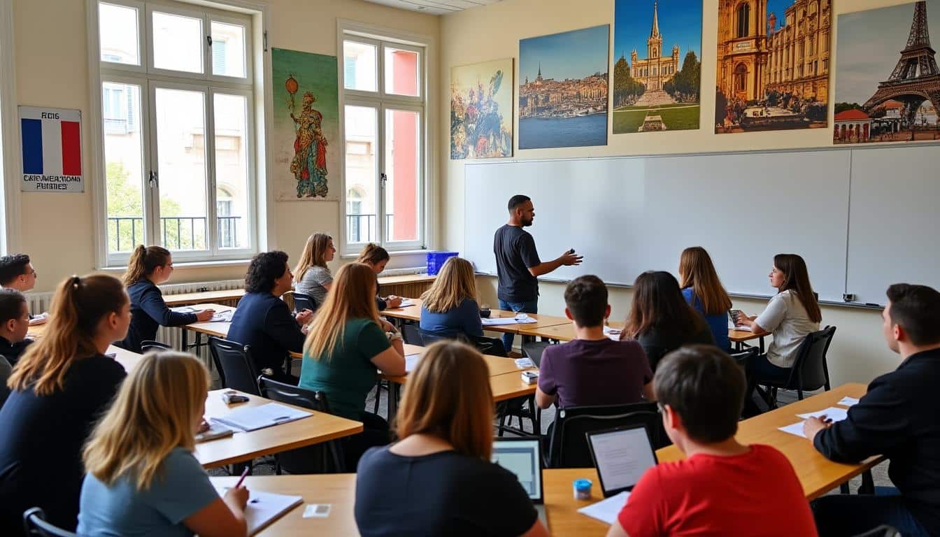 descubre las razones para elegir el instituto francés en barcelona, donde aprender francés se convierte en una experiencia enriquecedora. ofrecemos cursos adaptados a todos los niveles, un ambiente multicultural y profesores nativos comprometidos con tu aprendizaje. ¡inscríbete y abre la puerta a nuevas oportunidades!