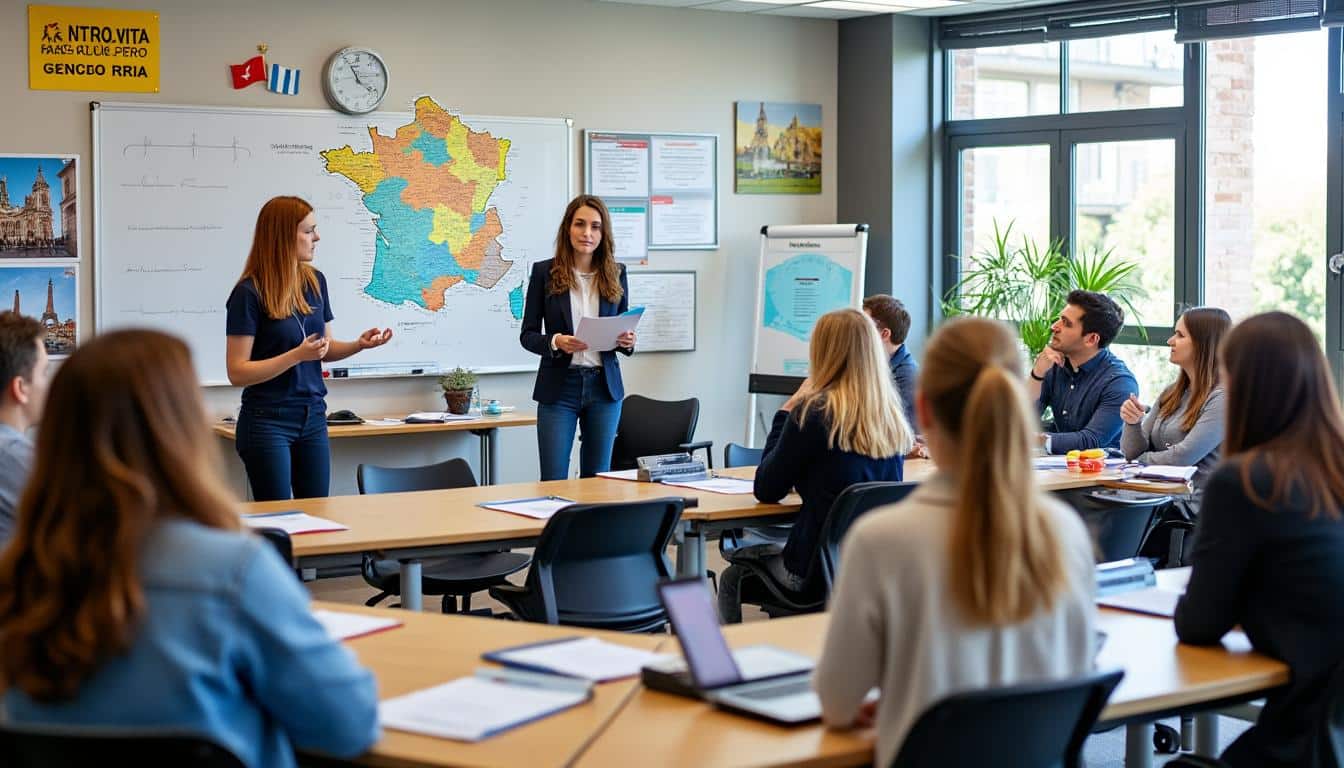 descubre las ventajas de estudiar francés en la academia de córdoba: un entorno de aprendizaje inmersivo, profesores calificados y métodos innovadores que facilitan el dominio del idioma. ¡únete a nosotros y abre las puertas a nuevas oportunidades!