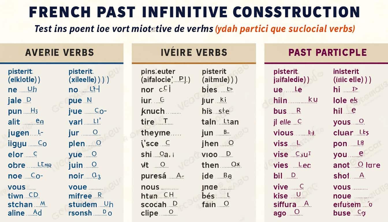descubre qué es el infinitivo pasado en francés y cómo se utiliza en la lengua. aprende sobre su formación, ejemplos prácticos y su importancia en la construcción de frases en este idioma.