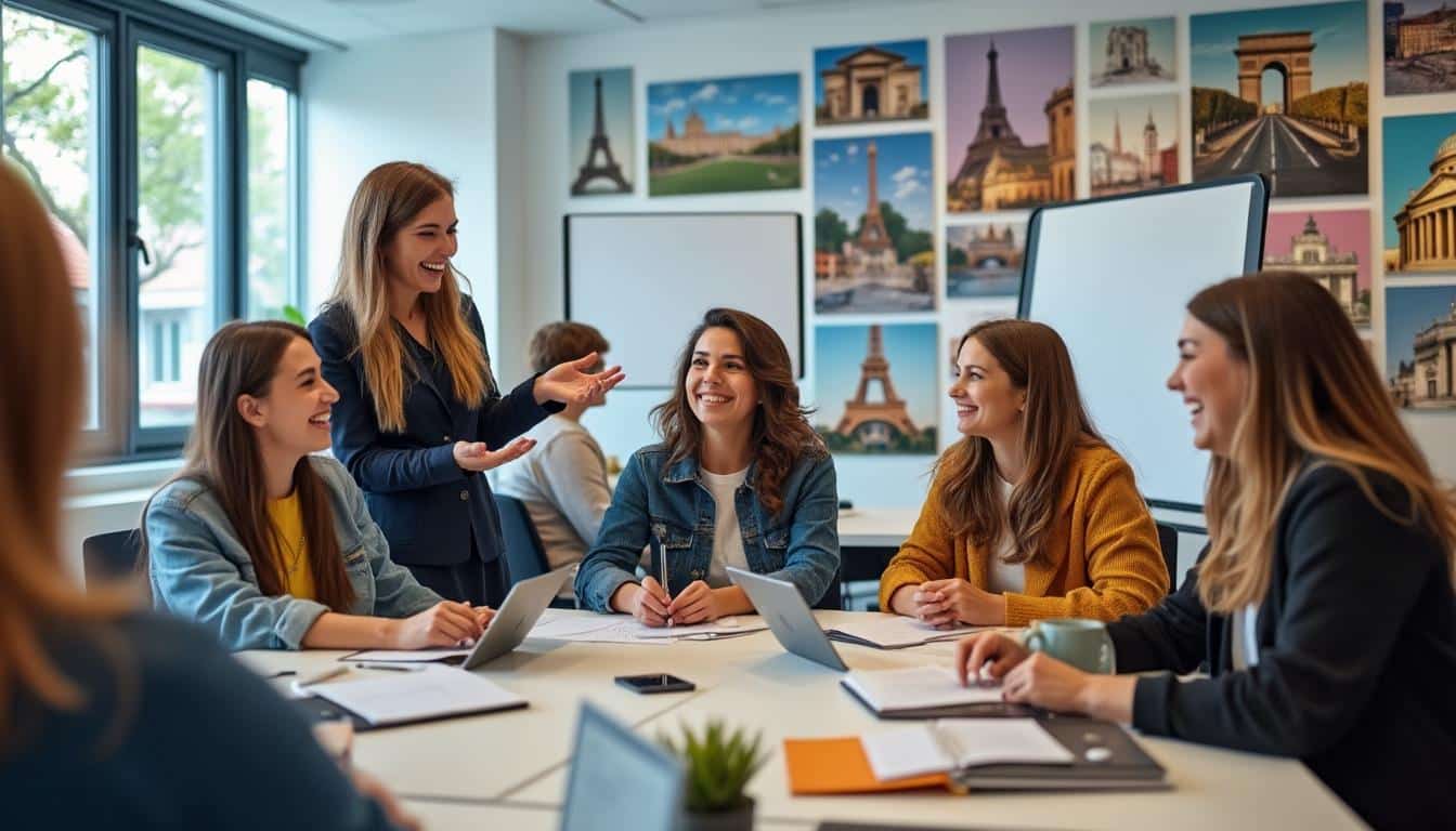 descubre todo lo que la academia de francés en cádiz tiene para ofrecer. desde cursos adaptados a todos los niveles hasta actividades culturales, aprende francés de manera efectiva en un ambiente enriquecedor y divertido.